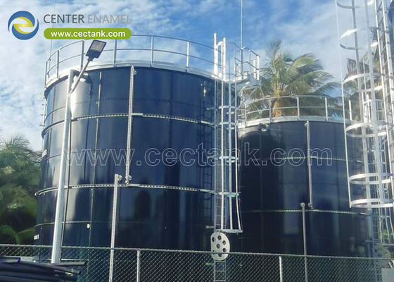 দক্ষতা এবং নির্ভরযোগ্যতা উন্নত করুন AWWA D103/EN ISO28765 স্ট্যান্ডার্ড গ্লাস-স্টিলের জন্য শিল্প বাল্ক সলিড ট্যাংক