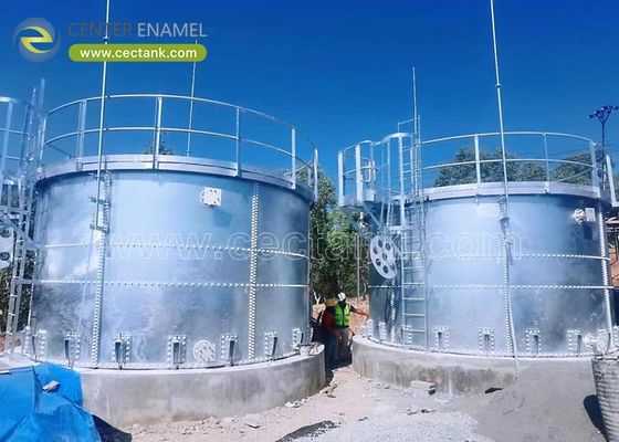 গ্যালভানাইজড স্টীল ট্যাঙ্ক স্লারি স্টোরেজ ট্যাঙ্কগুলির নমনীয়তা এবং স্কেলযোগ্যতা