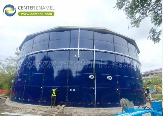 AWWA D103 কৃষি সেচ জন্য স্ট্যান্ডার্ড গ্লাস আচ্ছাদিত ইস্পাত জল সংরক্ষণ ট্যাংকঃ দক্ষ জল ব্যবস্থাপনা জন্য নির্ভরযোগ্য সমাধান