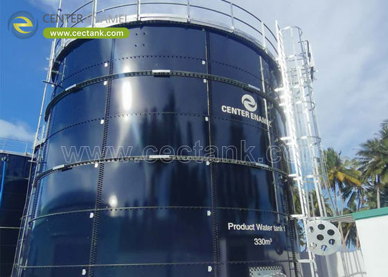 AWWA D103-09 স্ট্যান্ডার্ডের সাথে উচ্চতর জারা প্রতিরোধের বোল্টড স্টিল ইন্ডাস্ট্রিয়াল ওয়াটার স্টোরেজ ট্যাঙ্ক