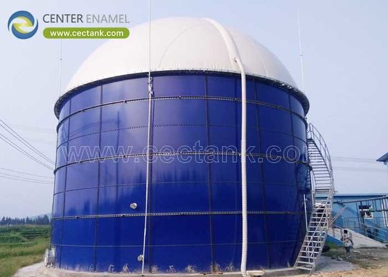 PH11 ডাবল ঝিল্লি গ্যাস ধারক সহ বায়োগ্যাস স্টোরেজ ট্যাঙ্ক