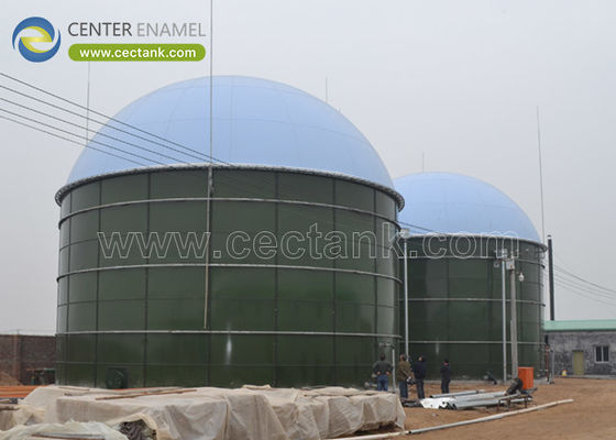 Center Enamel's 5000 m3 CSTR Anaerobic Digester for Pig Farming (কুকুর চাষের জন্য সেন্টার এনামেলের ৫০০০ মিটার সিএসটিআর অ্যানারোবিক ডিজেস্টার)