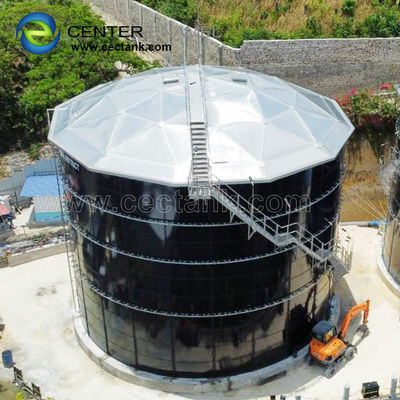 Center Enamel can Provide Aluminum Dome Roofs for Namibia Crude Oil Storage Tanks