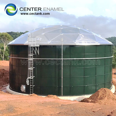 Center Enamel can Provide Aluminum Dome Roofs for Mozambique Crude Oil Storage Tanks