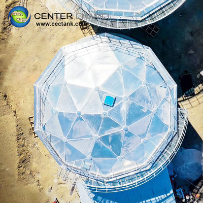 Center Enamel can Provide Aluminum Dome Roofs for Malawi Crude Oil Storage Tanks