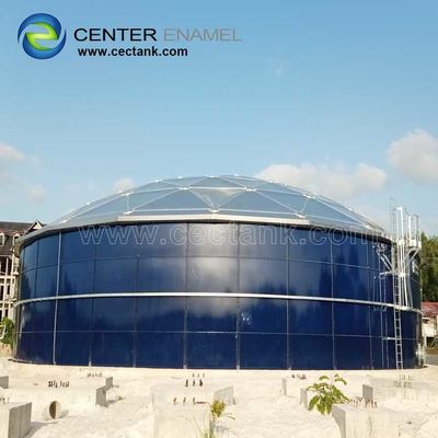 Center Enamel can Provide Aluminum Dome Roofs for Rwanda Crude Oil Storage Tanks