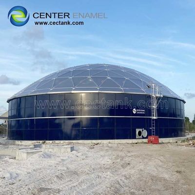 Center Enamel can Provide Aluminum Dome Roofs for Sierra Leone Crude Oil Storage Tanks
