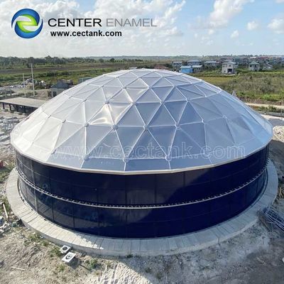 Center Enamel can Provide Aluminum Dome Roofs for Somalia Crude Oil Storage Tanks