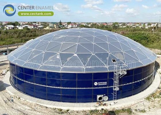 Center Enamel can Provide Aluminum Dome Roofs for Sudan Crude Oil Storage Tanks