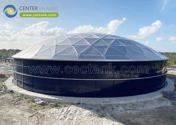 Center Enamel can Provide Aluminum Dome Roofs for Togo Crude Oil Storage Tanks