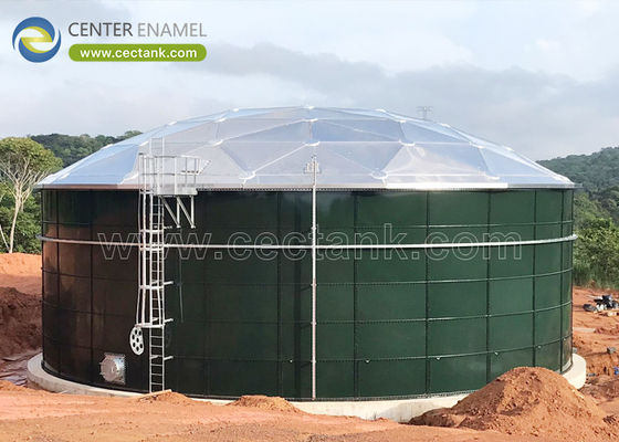 Center Enamel can Provide Aluminum Dome Roofs for Tunisia Crude Oil Storage Tanks