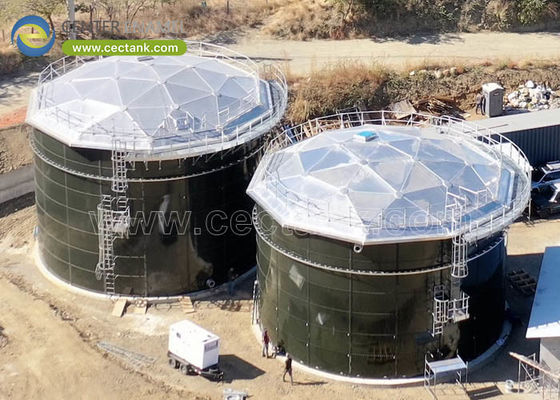 Center Enamel can Provide Aluminum Dome Roofs for Zimbabwe Crude Oil Storage Tanks