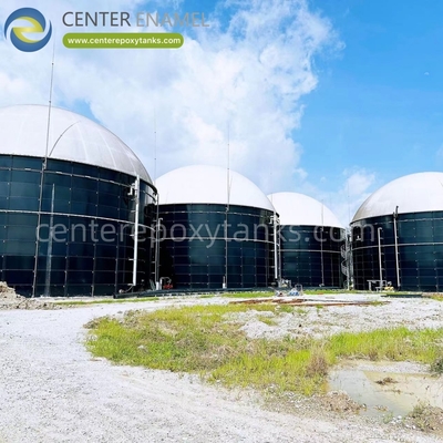 অ্যানারোবিক ডাইজেস্টরগুলির জন্য ডাবল মেমব্রেন রুফ: বায়োগ্যাস সংগ্রহ ও সংরক্ষণের জন্য অপরিহার্য।