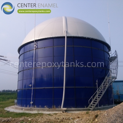 ফার্ম ডাইজেস্টরের জন্য ডাবল মেমব্রেন রুফ: খামারের সিস্টেমে গ্যাস সংরক্ষণে সহায়তা করে।