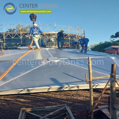 পানযোগ্য জলের ট্যাঙ্কের জন্য অ্যালুমিনিয়াম গম্বুজ ছাদ: সংরক্ষিত জল স্বাস্থ্যকর ও বিশুদ্ধ রাখুন
