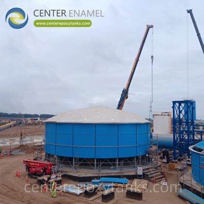 Fusion Bonded Epoxy Tank for Starch Wastewater: Ensures durable storage for high-BOD effluent