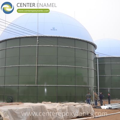 Double Membrane Biogas Holder for Papermaking Wastewater Treatment: Collects and Holds the Biogas from the Digestion of High-Solids, Organic Mill Waste