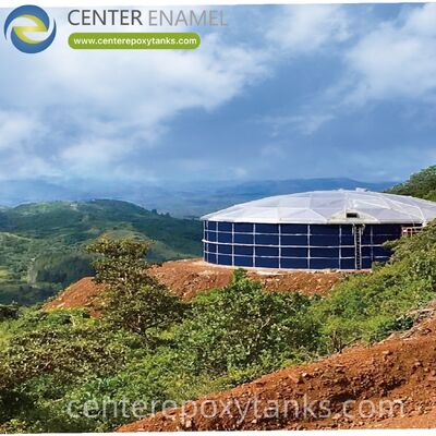 ঢালাই করা ইস্পাত ব্যবহৃত মোটর তেল সঞ্চয় ট্যাংক জন্য অভ্যন্তরীণ ভাসমান ছাদঃ কুৎসিত গন্ধ এবং ক্ষতিকারক গ্যাস জমা suppresses