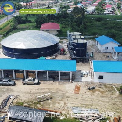 ওয়েল্ডেড স্টিল বিটুমিন ট্যাঙ্কের জন্য অভ্যন্তরীণ ভাসমান ছাদ: পৃষ্ঠের জারণ এবং তাপের ক্ষতি রোধ করে