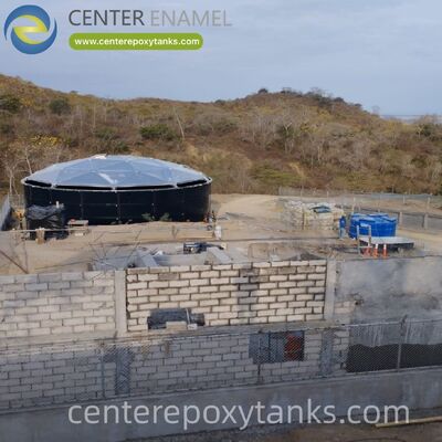 ঢালাই কার্বন ইস্পাত স্লোপ তেল ট্যাংক জন্য অভ্যন্তরীণ ভাসমান ছাদঃ volatile গন্ধ রয়েছে এবং বায়ুমণ্ডলীয় দূষণ প্রতিরোধ করে