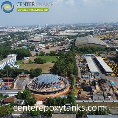 পেট্রোলিয়াম স্টোরেজ ট্যাঙ্কগুলির জন্য ঢালাই করা ইস্পাত ট্যাঙ্কগুলির জন্য বহিরাগত ভাসমান ছাদ: পণ্য হ্রাস কমাতে একটি নির্ভরযোগ্য বাষ্প বাধা প্রদান করে