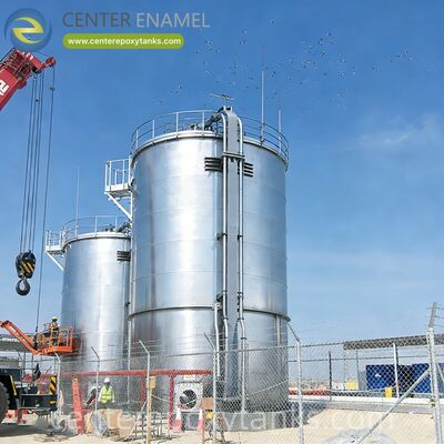 ঢালাই করা স্টেইনলেস স্টীল কেরোসিন স্টোরেজ ট্যাঙ্কের জন্য বাহ্যিক ভাসমান ছাদঃ উন্নত বাষ্প নিয়ন্ত্রণ এবং পণ্য অখণ্ডতা