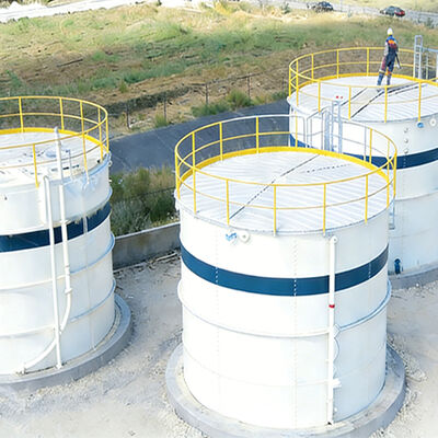 সেন্টার এনামেল দ্বারা প্রিমিয়াম ওয়েল্ড স্টিল স্টোরেজ সলিউশন