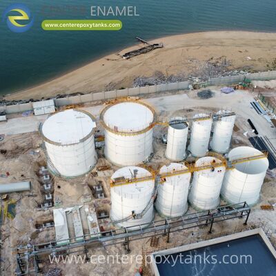 অ্যানেরোবিক রিঅ্যাক্টর ট্যাঙ্ক হিসাবে বোল্টড ওয়াটার স্টোরেজ ট্যাঙ্কঃ জৈব বিভাজন এবং বায়োগ্যাস পরিচালনার জন্য বায়ুরোধী সীমাবদ্ধতা সরবরাহ করে।