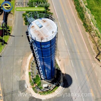 বৃষ্টির জল পুনরুদ্ধারের ট্যাংক হিসাবে বোল্টযুক্ত ইস্পাত ট্যাঙ্কঃ বড় আকারের শহুরে এবং শিল্প জল সংগ্রহের জন্য একটি পরিবেশ বান্ধব স্টোরেজ সিস্টেম।