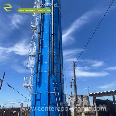 প্রসেস স্টোরেজ ট্যাঙ্ক হিসাবে বোল্টড স্টিল ট্যাঙ্কঃ ধ্রুবক তরল পরিচালনার জন্য নির্বিঘ্নে উত্পাদন লাইনে একীভূত হয়।