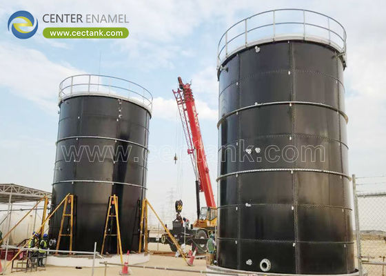 Glass-Fused-to-Steel Fire Protection Water Storage Tanks Manufacturer in China: Center Enamel