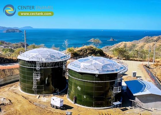 Glass-Lined Steel Liquid Storage Tanks for Water Storage