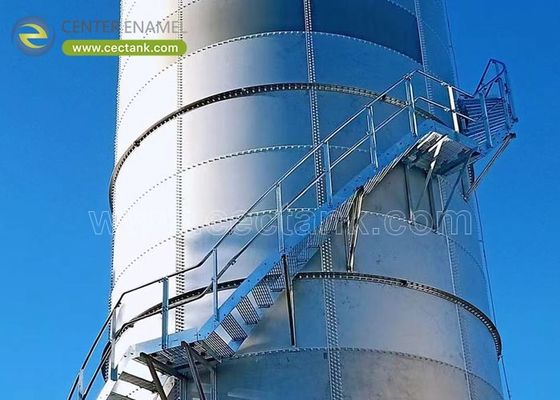 AWWA D103-09 স্ট্যান্ডার্ড অনুযায়ী ডিজাইন করা এক্সপ্যান্ডেবল স্টেইনলেস স্টীল পানীয় জলের ট্যাংক