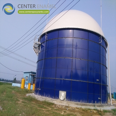 পশু বর্জ্য বায়োগ্যাস ডাইজেস্টরের জন্য ডাবল মেমব্রেন ছাদ: পশুপাখির বর্জ্যকে শক্তিতে রূপান্তরিত করে।