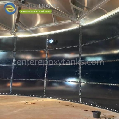 অ্যালুমিনিয়াম গম্বুজ ছাদ জলাশয় সংরক্ষণ ট্যাংক জন্যঃ জলজীবনের জন্য পানি বিশুদ্ধতা বজায় রাখে