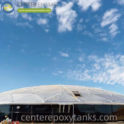 Aluminum Dome for a Sludge Digestion Tank: Corrosion-Resistant Cover that Minimizes Heat Loss and Maintains Digester Temperature