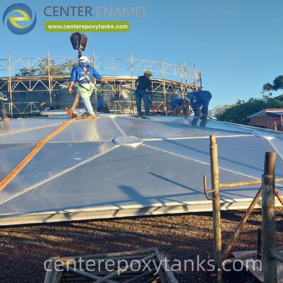 অভ্যন্তরীণ ভাসমান ছাদ সহ জ্বলনযোগ্য তরল সঞ্চয়কারী ট্যাঙ্কগুলির জন্য ঝালাই করা ইস্পাত ট্যাঙ্কগুলিঃ জ্বলনযোগ্য বাষ্প দমন করে আগুনের ঝুঁকি হ্রাস করে