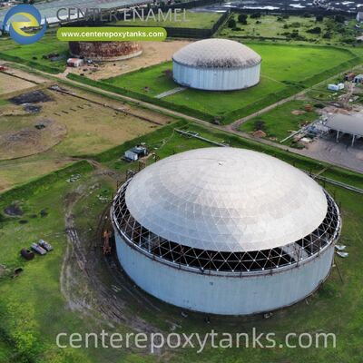 ওয়েল্ডেড স্টিল তেলের ট্যাঙ্কের জন্য অভ্যন্তরীণ ফ্লোটিং রুফ: বিভিন্ন ধরনের তেলের জন্য একটি ব্যাপক বাষ্প সিল প্রদান করে