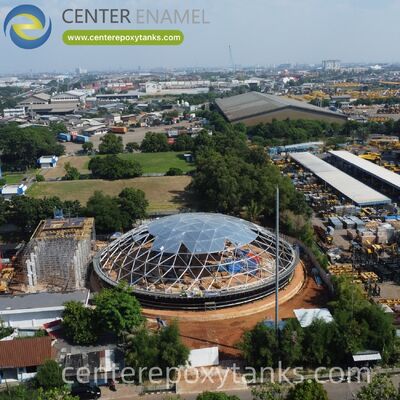 ওয়েল্ড করা কার্বন স্টিলের ডিজেল স্টোরেজ ট্যাঙ্কের জন্য অভ্যন্তরীণ ফ্লোটিং রুফ: নির্গমন হ্রাস করুন এবং আর্দ্রতা রোধ করুন