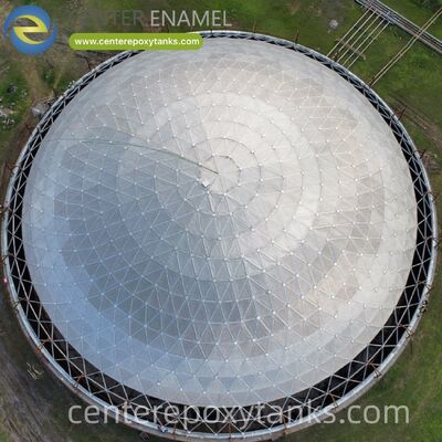 ঢালাই কার্বন ইস্পাত মিশ্রিত অপরিশোধিত তেল ট্যাংক জন্য অভ্যন্তরীণ ভাসমান ছাদঃ জটিল তেল মিশ্রণ সময় হালকা শেষ ক্ষতি প্রতিরোধ