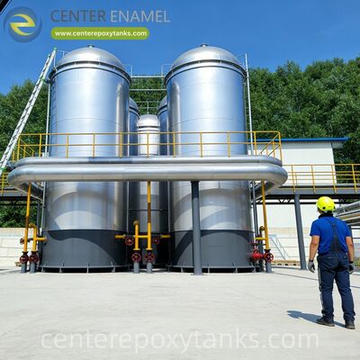 ওয়েল্ড করা কার্বন স্টিল গ্যাসোলিন স্টোরেজ ট্যাঙ্কের জন্য বহিরাগত ভাসমান ছাদ: অত্যন্ত উদ্বায়ী গ্যাসোলিন থেকে নির্গমন কার্যত দূর করে