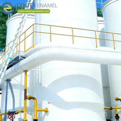 ওয়েল্ড করা স্টেইনলেস স্টিলের হালকা জ্বালানী তেল সংরক্ষণের ট্যাঙ্কের জন্য বাইরের ভাসমান ছাদ: কম সান্দ্রতা সম্পন্ন তেলের প্রকারগুলিতে বাষ্পীভবন হ্রাস করে