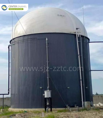 Advanced Biogas Project Contractor with GFS Tanks for India Pig Farm Wastewater Treatment